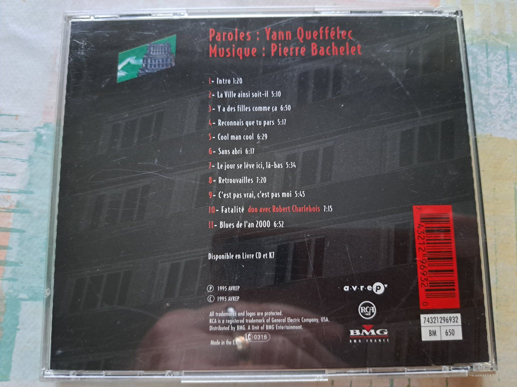 CD: Cd Pierre Bachelet - la ville ainsi soit-il – Usato da Pully venduto da bro_n52j 1