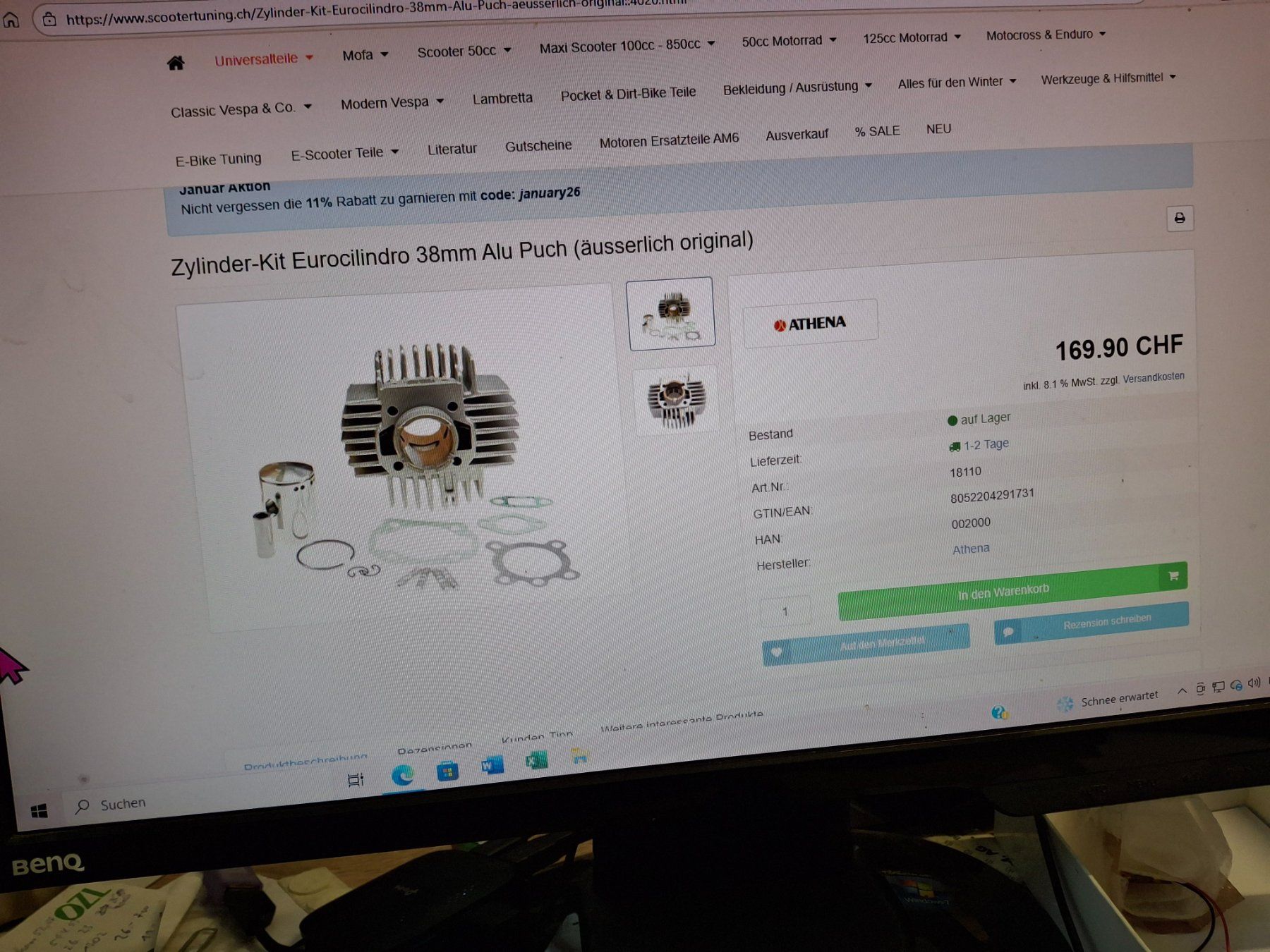 Altri prodotti elettronici: Rennzylinder – Nuovo e nell'imballaggio originale da Schöftland venduto da Grill36 2