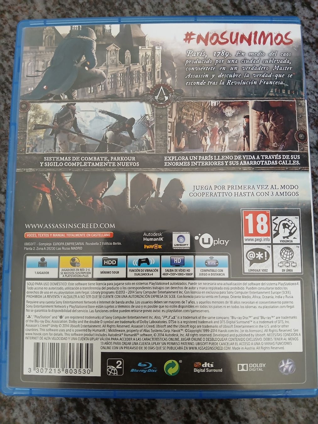 Spiele: PS4 Spiel Assassin's Creed Unity Special Edition – Gebraucht aus Kriens von BenjaminsTokey 1
