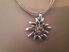 Kette Edelweiss  beige