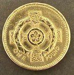 Tutti le monete: Grossbritannien - 1 Pound 1996 "Celtic Cross" – Usato da Aeugst am Albis venduto da JvD68