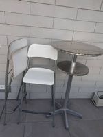 Tisch  rund Alu