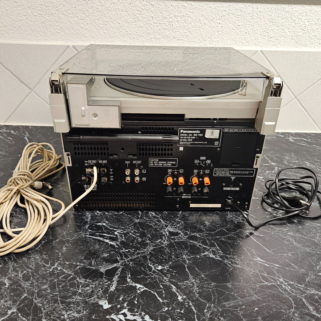 Panasonic Audio- & Mediensysteme: PANASONIC Hi-Fi System SG-165 Kompaktanlage mit Boxen – Gebraucht aus Hergiswil NW von Anita-Maria 5