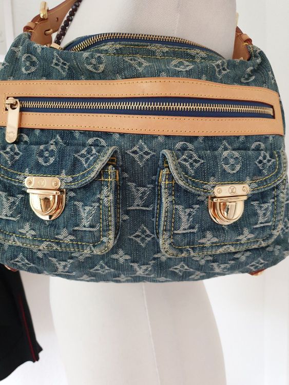 LOUIS VUITTON BAGGY PM BLAU DENIM !weltweit ausverkauft!