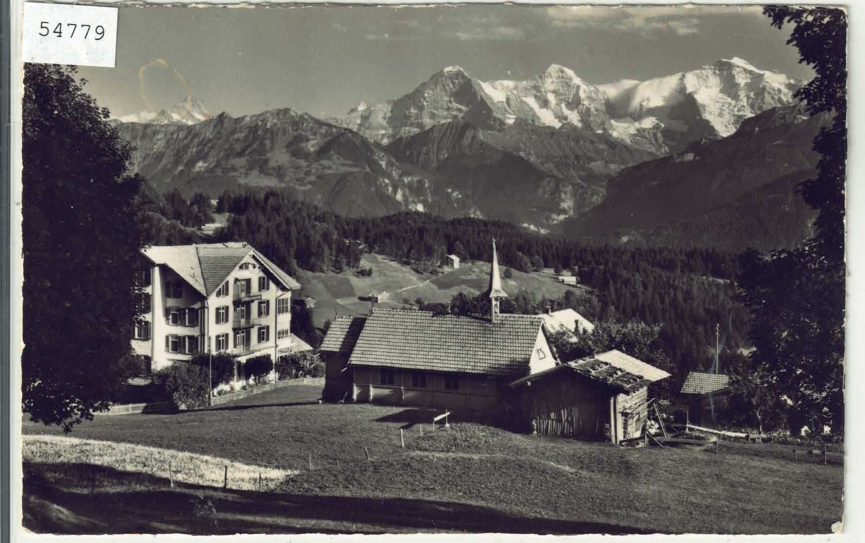 Cartoline postali: Beatenberg - Kurheim Silberhorn - Photo: E. Gyger – Usato da Ettingen venduto da Kartenplanet