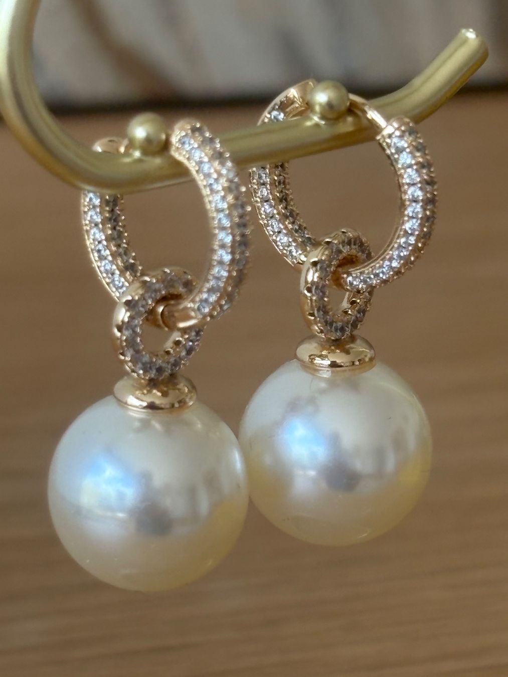 Orecchini pendenti & Orecchini a lobo: Luxus Elegante Ohrschmuck Ohrstecker Farbe : Gold – Nuovo (secondo la descrizione) da Biel-Bienne venduto da Roserosse13 2