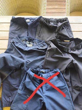Outdoorhosen, Regenhose, Wanderhose