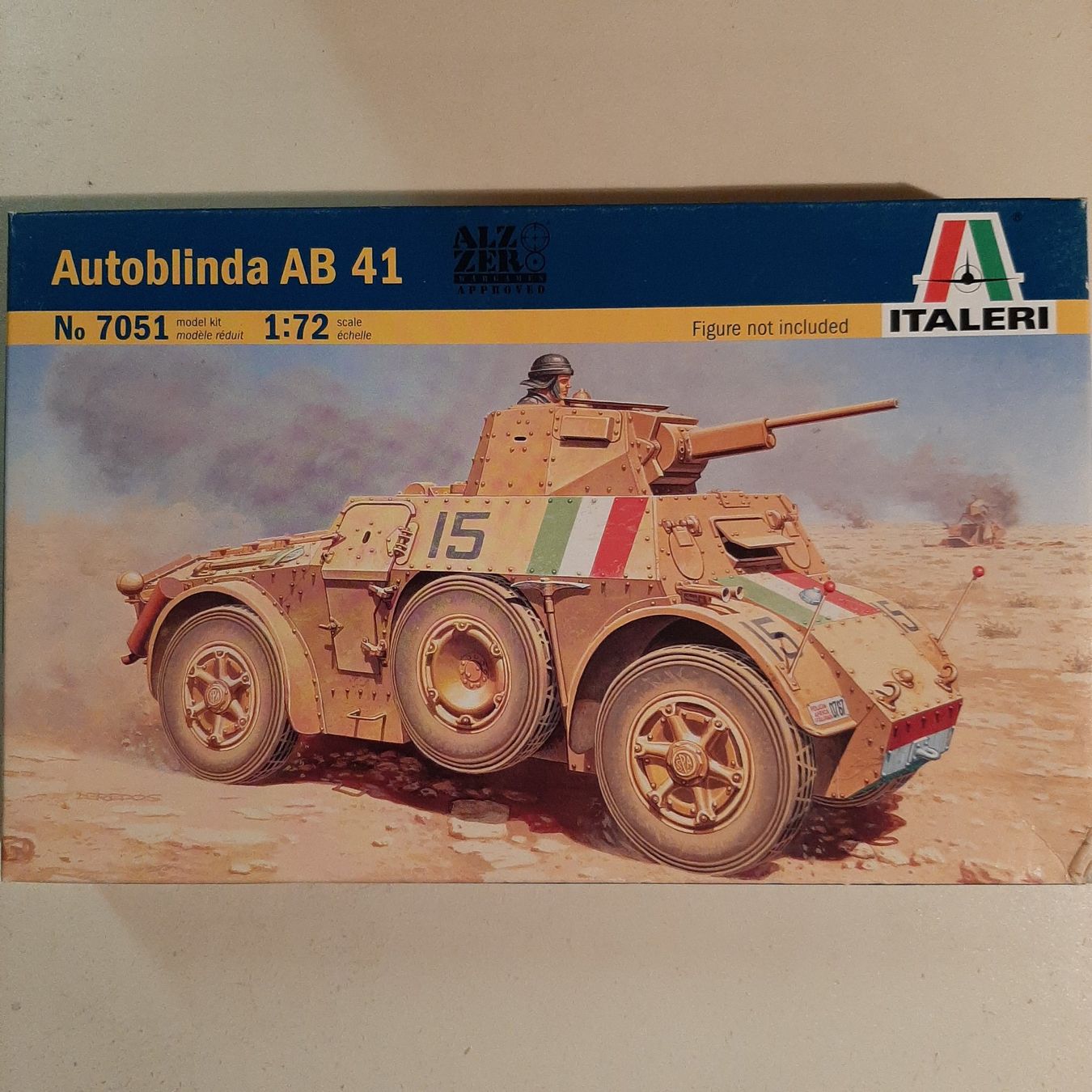Italeri Kit di modellismo & Modellini statici: 793 ... Autoblinda AB 41 ... Italeri 7051 – Usato da Bonstetten venduto da Benibanny59