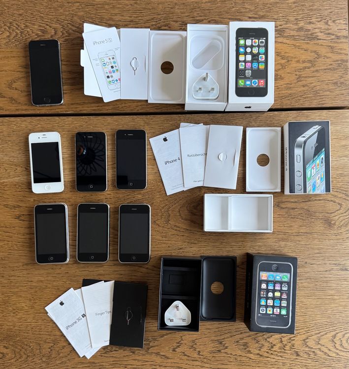 iPhone Sammlung - Verschiedene Modelle - Für Sammler! (Gebraucht) in ...