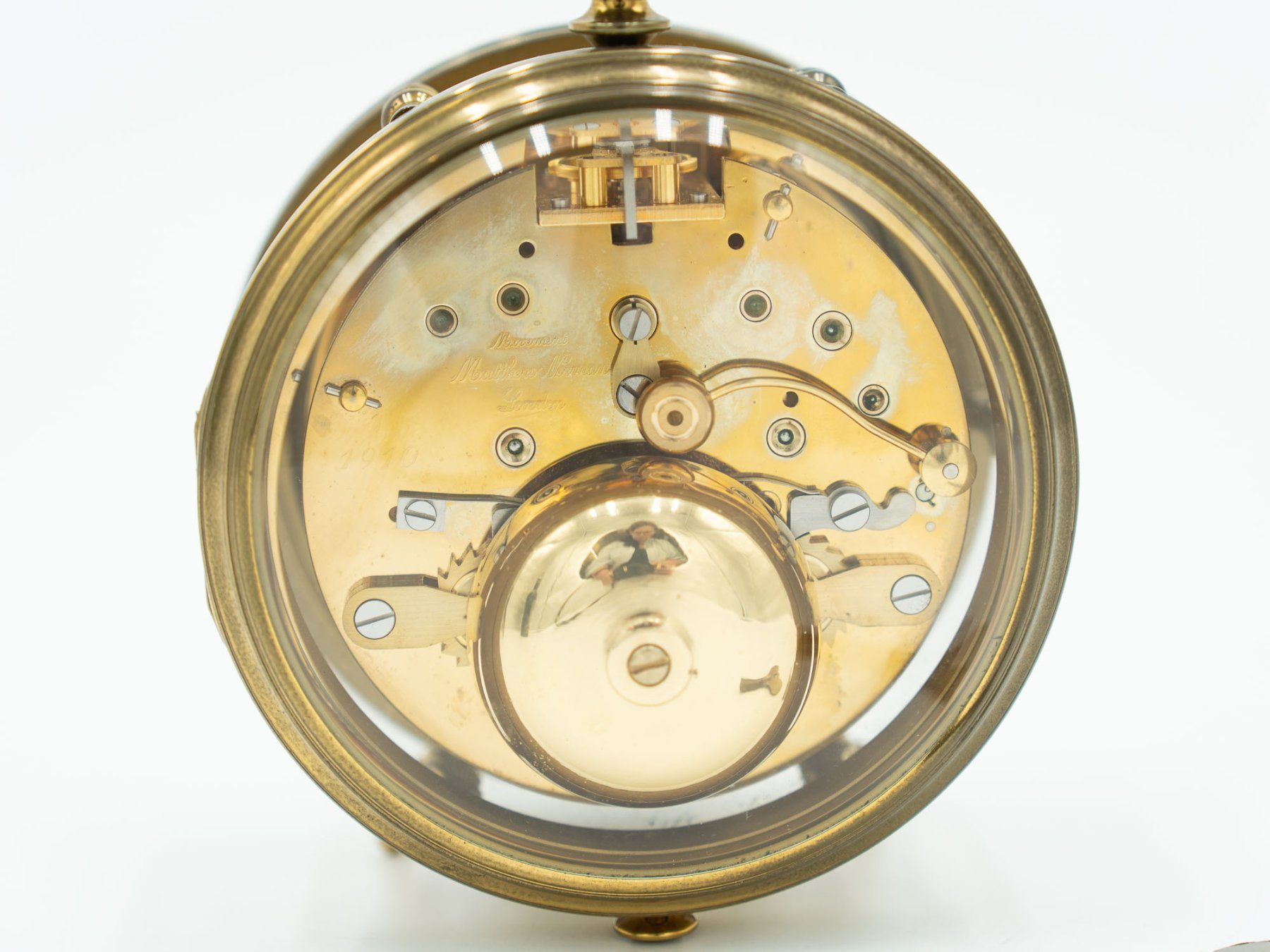 Réveils: Weckeruhr Matthew Norman 1910 Messing, Skelett - Ref. 07/23 – D'occasion à Au ZH par BrockiAu 6