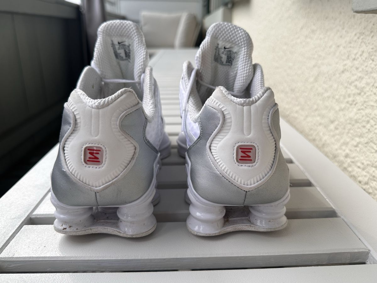 Nike Herrenschuhe: Nike Shox, Grösse 45, Weiss  – Gebraucht aus Hilterfingen von MeinEintrag2123 4