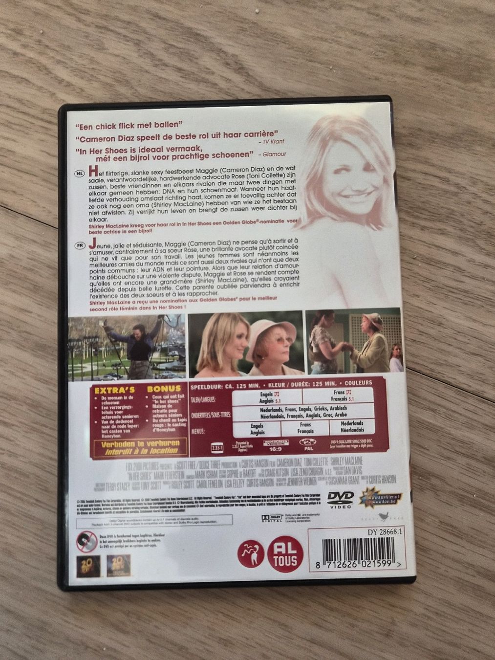 Tutti i DVDs: DVD "In Her Shoes" avec Cameron Diaz – Usato da La Joux FR venduto da car_ck96 2