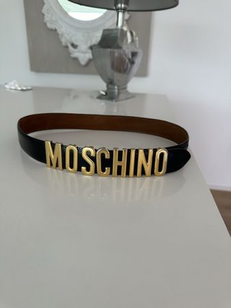 Gurt Moschino schwarz/gold