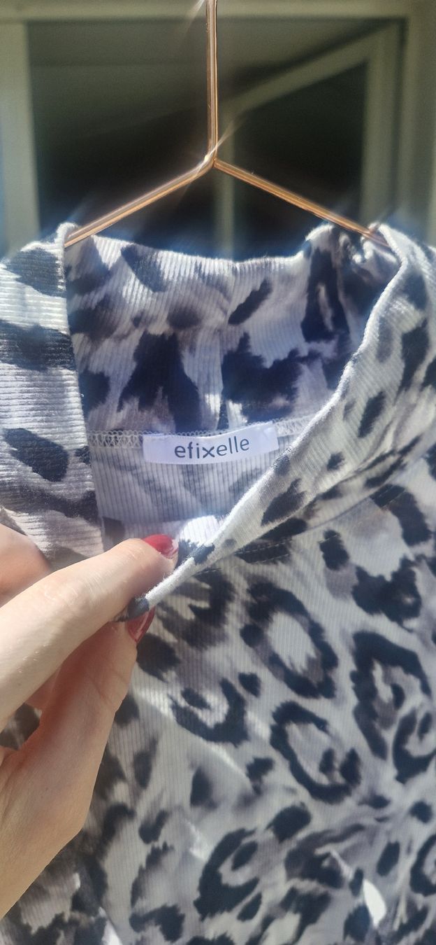 Maglioni & Felpe: Damen Langarmshirt/Turtleneck Efixelle Leo-Muster Grösse M  – Usato da Wohlen b. Bern venduto da lau_7vcp 1