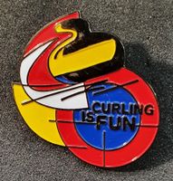 BB897 - Pin CURLING IS FUN