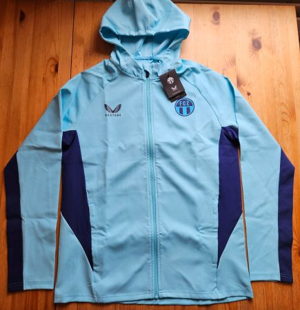 FC Zürich Jacke NEU Castore Grösse M FCZ Hoodie Fussball