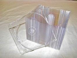 CD DVD Tray transparent glasklar für die CD Leerbox