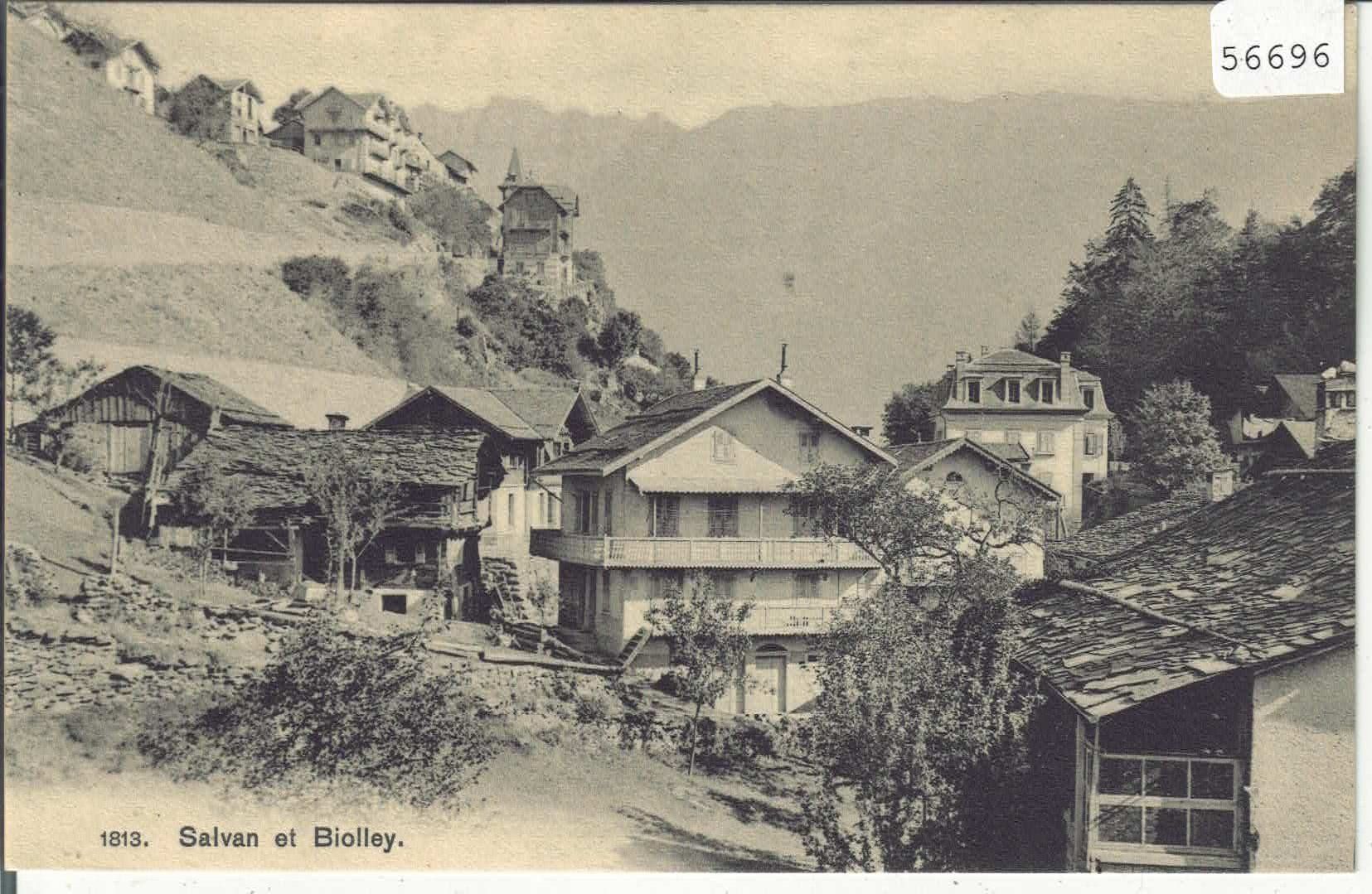 Cartes postales: Salvan et Biolley – D'occasion à Ettingen par Kartenplanet