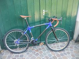 CityGravelbike neu aufgebaut Carbonrahmen