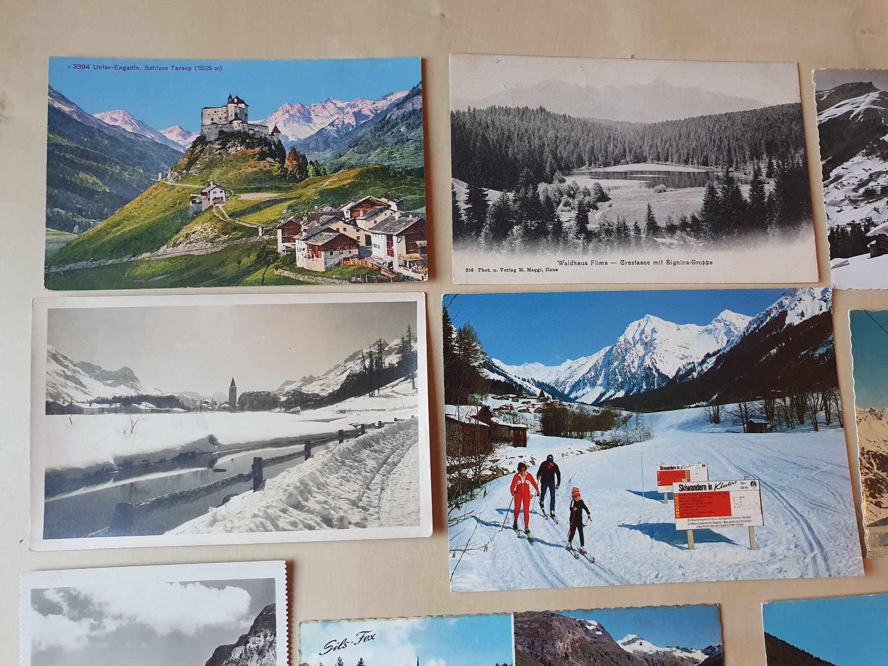 Cartoline postali: 20 x Karten Graubünden ab 1917 – Usato da Stansstad venduto da collectorsshop 1