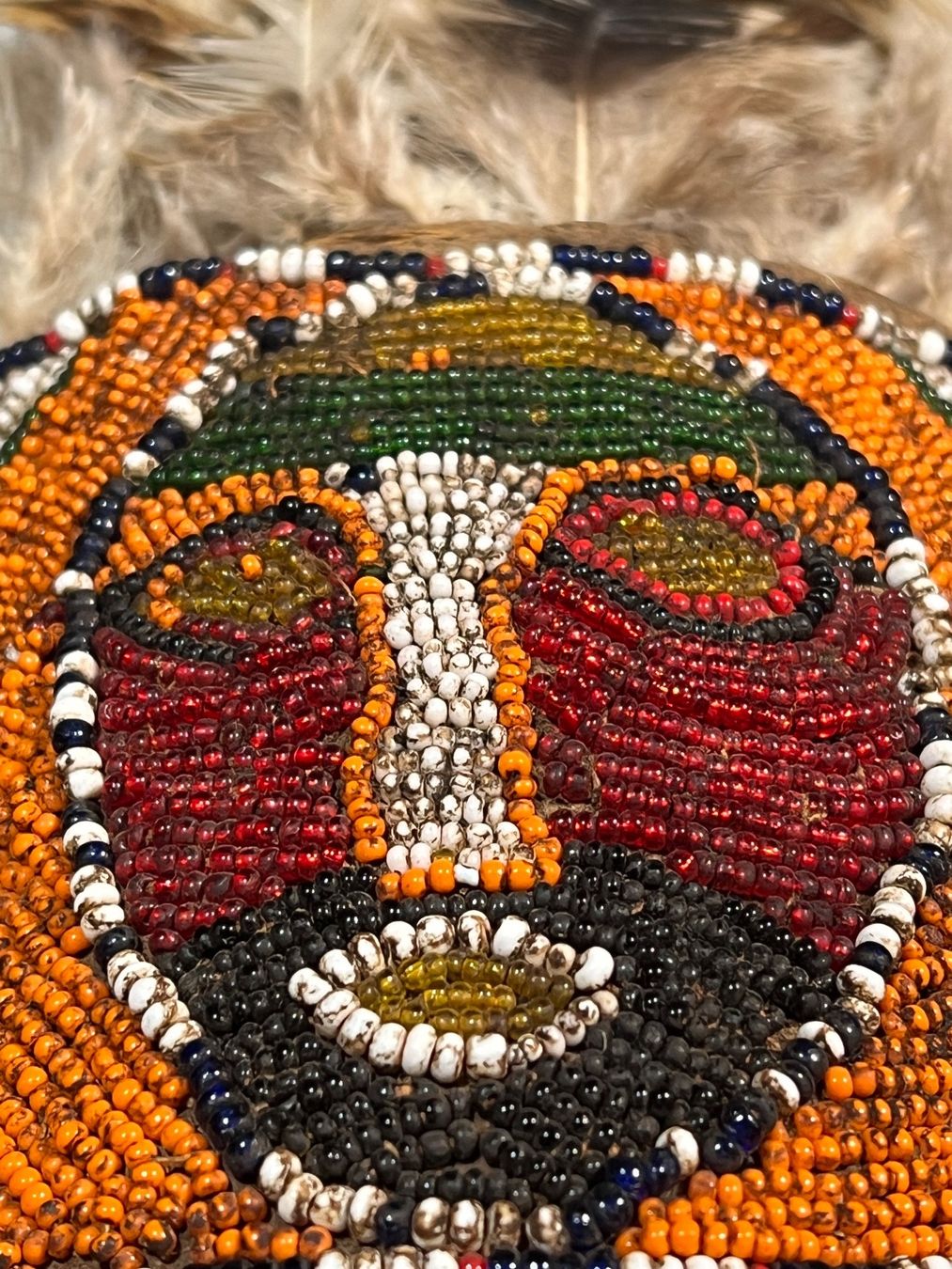 Accessori per capelli: 1940er Kopfschmuck des Tabwa-Stammes – Usato da Genève venduto da Greg_8ff 5
