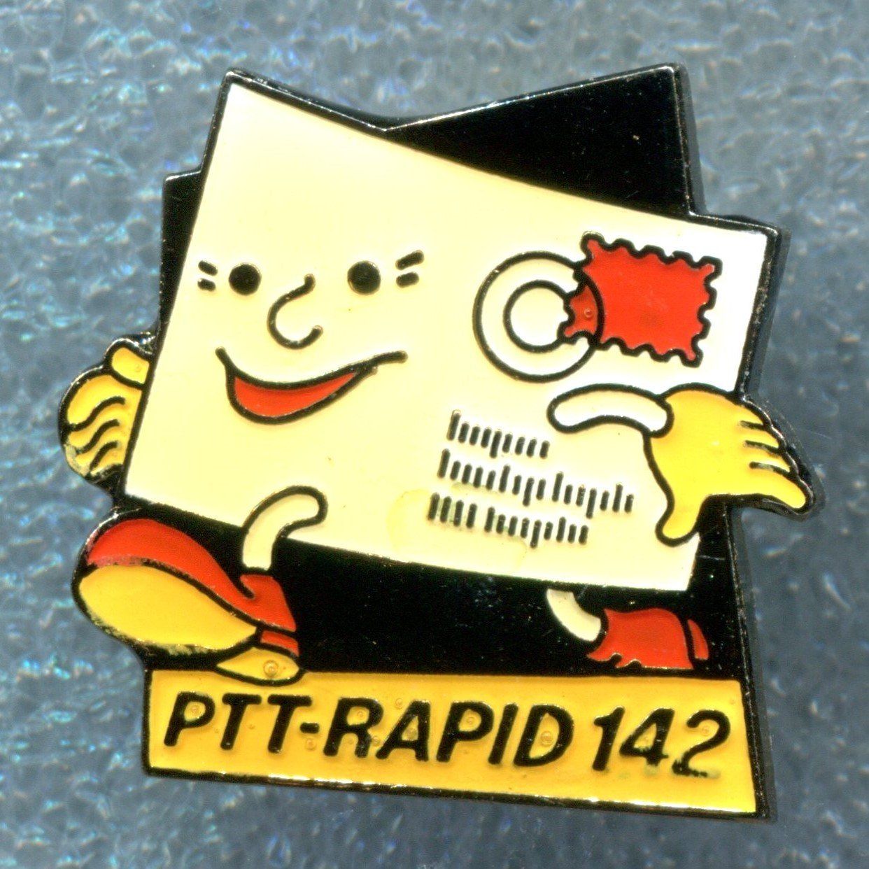 Placchette & Badge: PTT-RAPID 142   – Usato da Winterthur venduto da Sammleroase