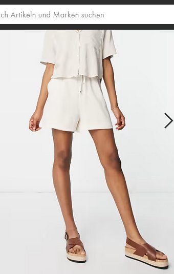 Stradivarius Lotti di vestiti: Stradivarius Set - Bluse & Shorts - Viskose/Leinen Gr L – Usato da Bern venduto da dia_yv66 5