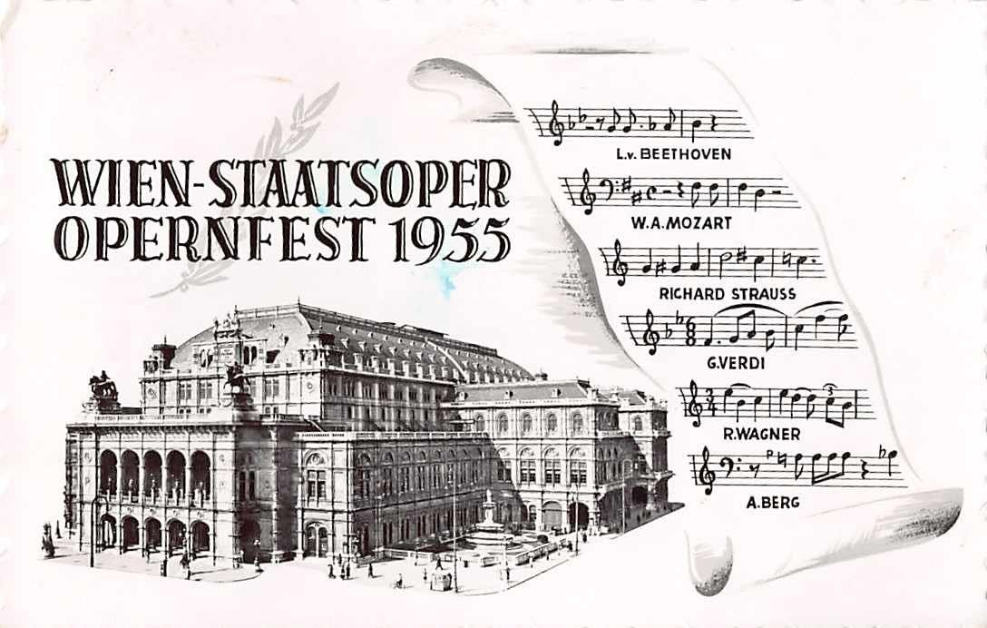 Cartoline postali: 3 uralte Ansichtskarten WIEN - u.a. OPER-Jubiläum – Usato da Lufingen venduto da TopAnsichtskarten