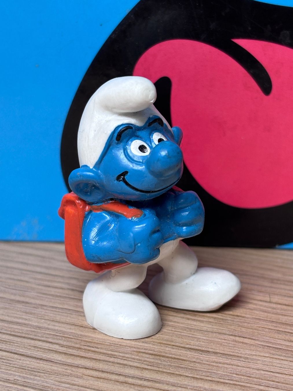 Schleich Statuette: Schüler-Schlumpf – Usato da Lyss venduto da Duckszone