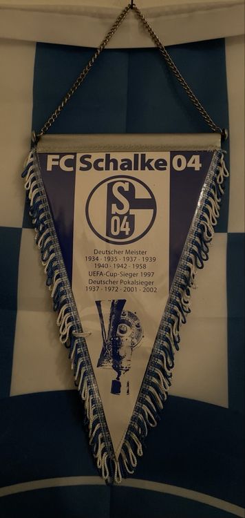 FC Schalke 04 Wimpel - Ein Muss für jeden Fan! Rarität! (Neu und