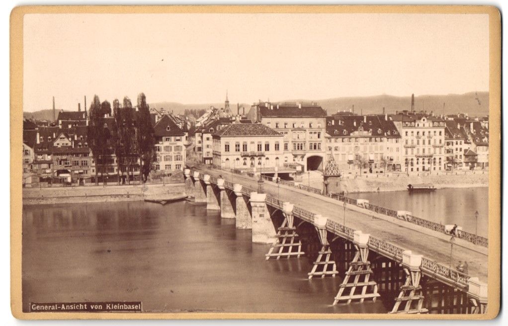 Fotografie &  Plakate: Fotografie Basel-Kleinbasel, Brücke und – Gebraucht aus Berlin von bartko-reher