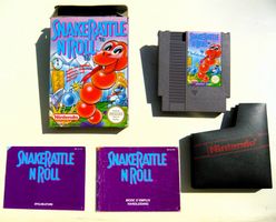 NES : Snake Rattle N Roll, CIB