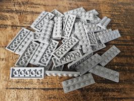 lego 3795 lot de 40 pièces Light Bluish Gray Plate 2 x 6