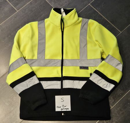 Fleece-Jacke gelb LANDI, Grösse S, Neuwertig!