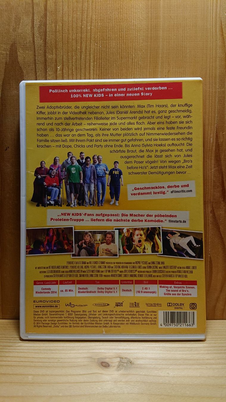Tutti i DVDs: BROS BEFORE HOS DVD mit Tim Haars – Usato da Wilderswil venduto da Exebub 1