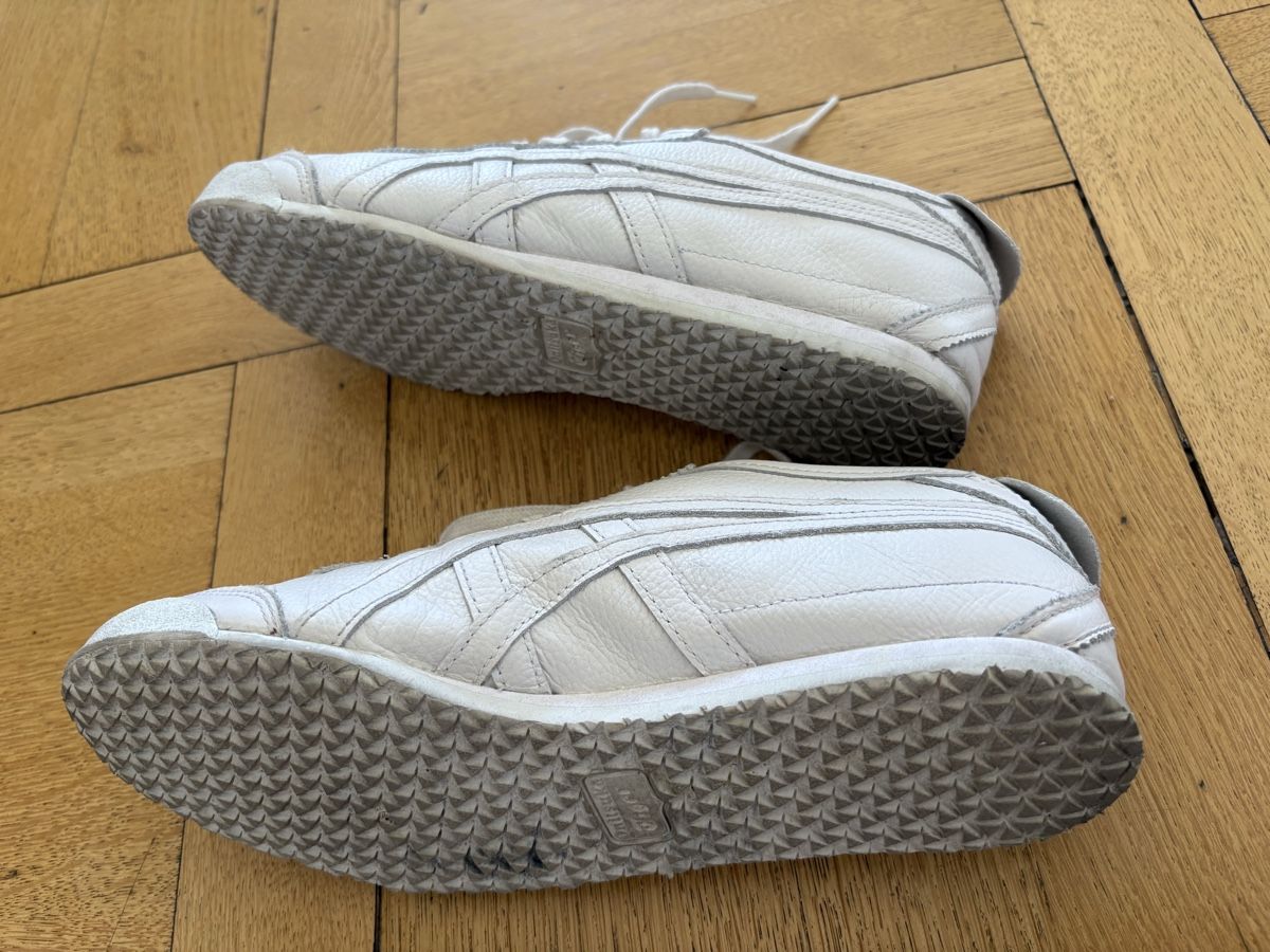 Onitsuka Scarpe da uomo: Onitsuka Tiger Mexico 66 white/white Gr. 42.5 – Nuovo (secondo la descrizione) da Männedorf venduto da artheMISS 6
