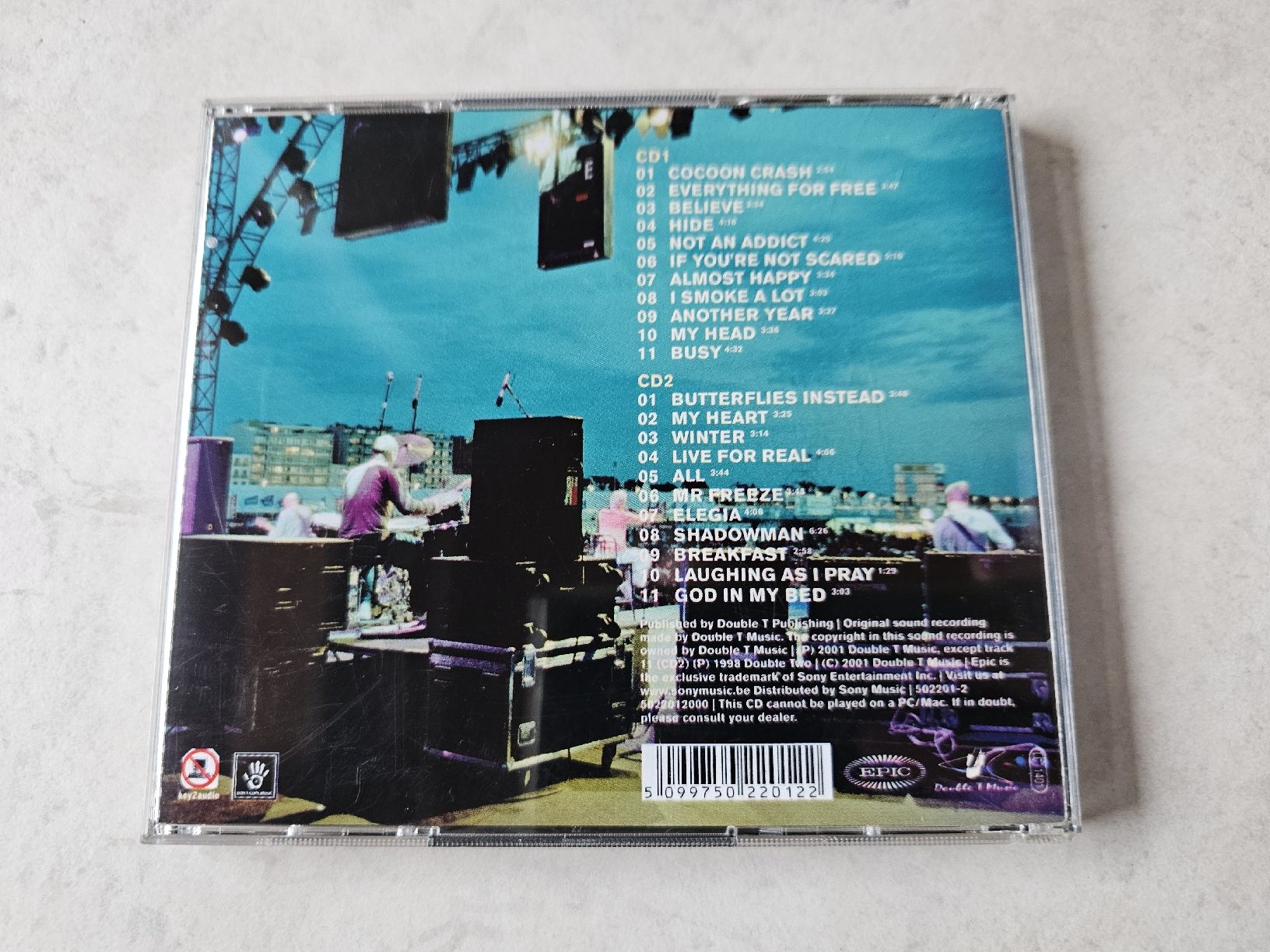 CDs: K's Choice  -  LIVE  /  2 CD's – Gebraucht aus Schneisingen von backstore24 1