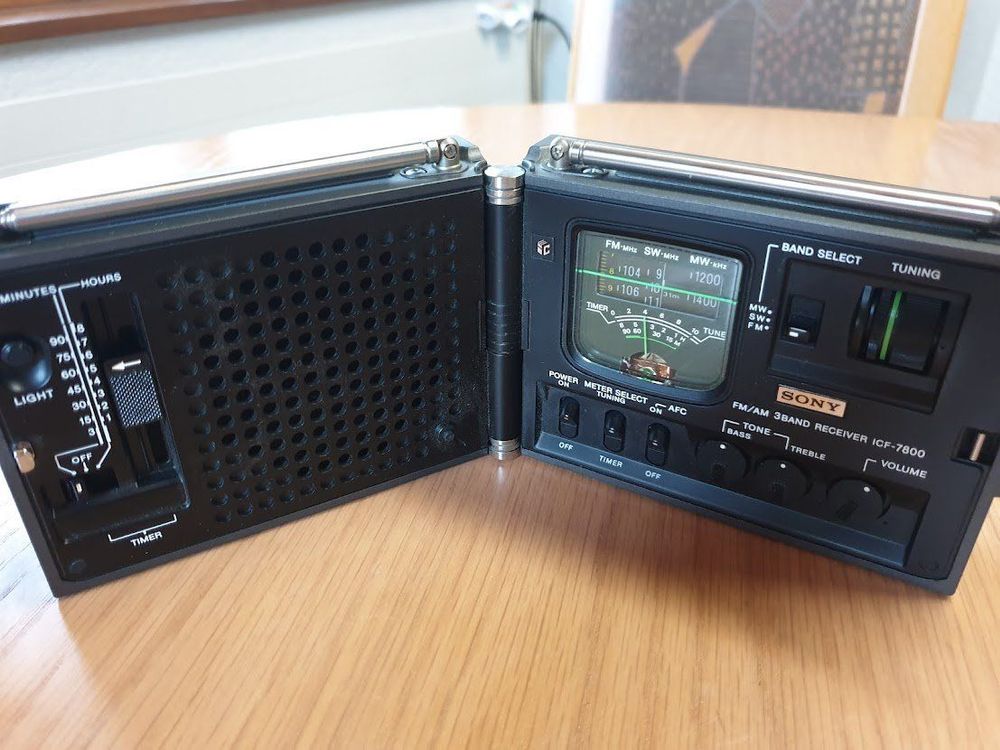 SONY ICF-7800 Service Manual inc schems Récepteur FM 3 bandes en ANGLAIS - France
