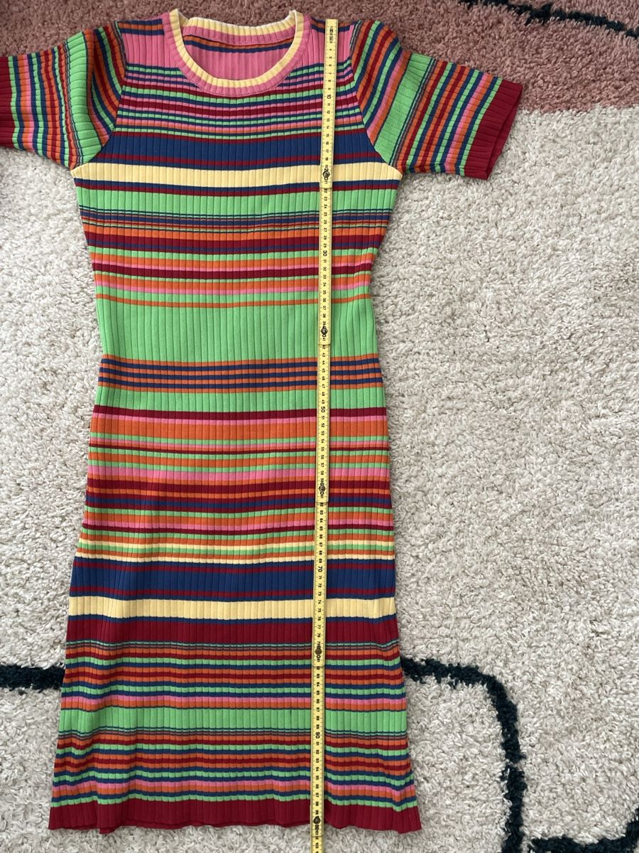 Vestiti: Strickkleid gestreift bunt  Gr.S – Usato da Richterswil venduto da Prangins9 3