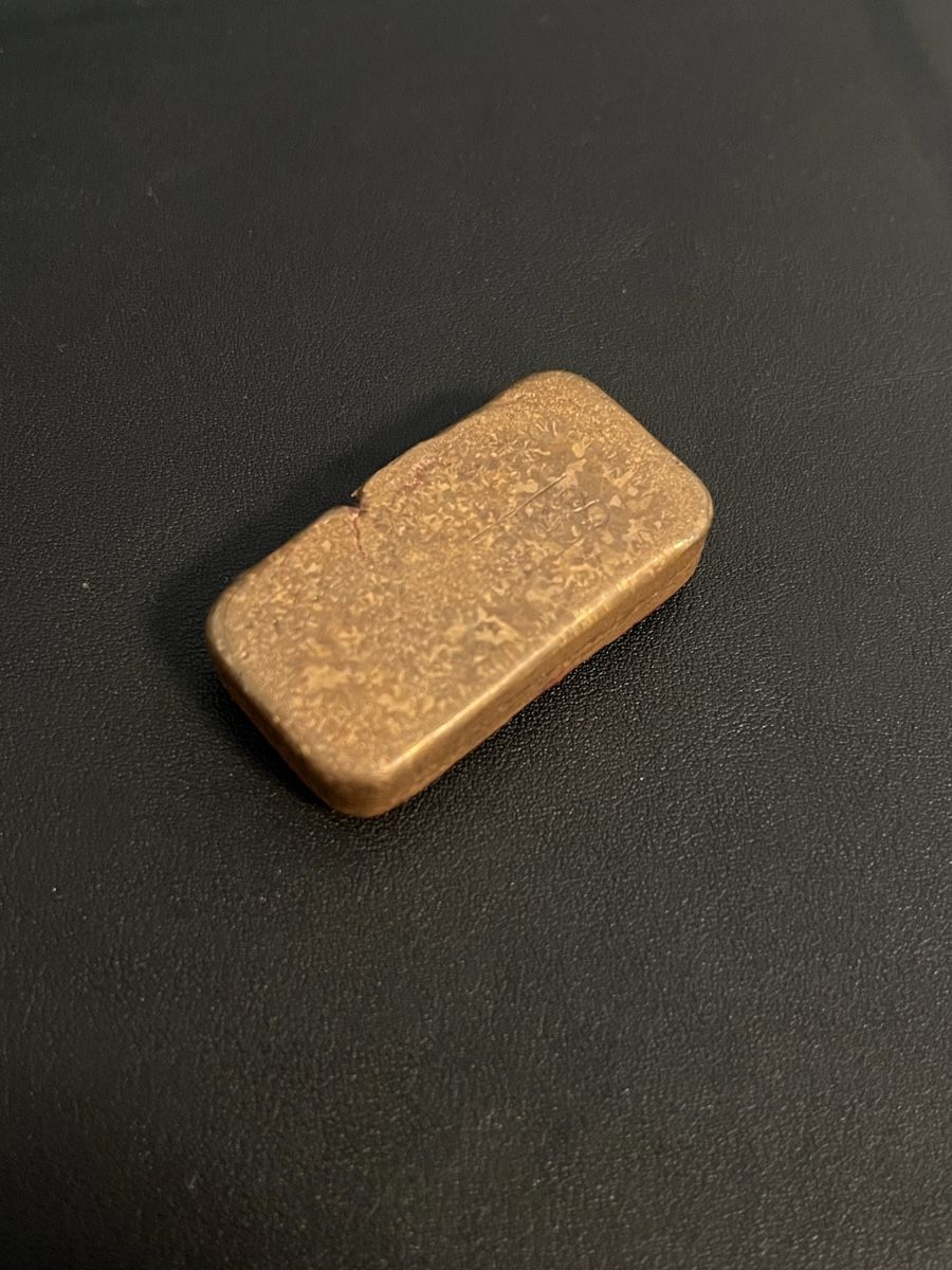 Edelmetalle: Kupferbarren, Eigenguss, 86g – Gebraucht aus Würenlos von KLG_3TBs 1