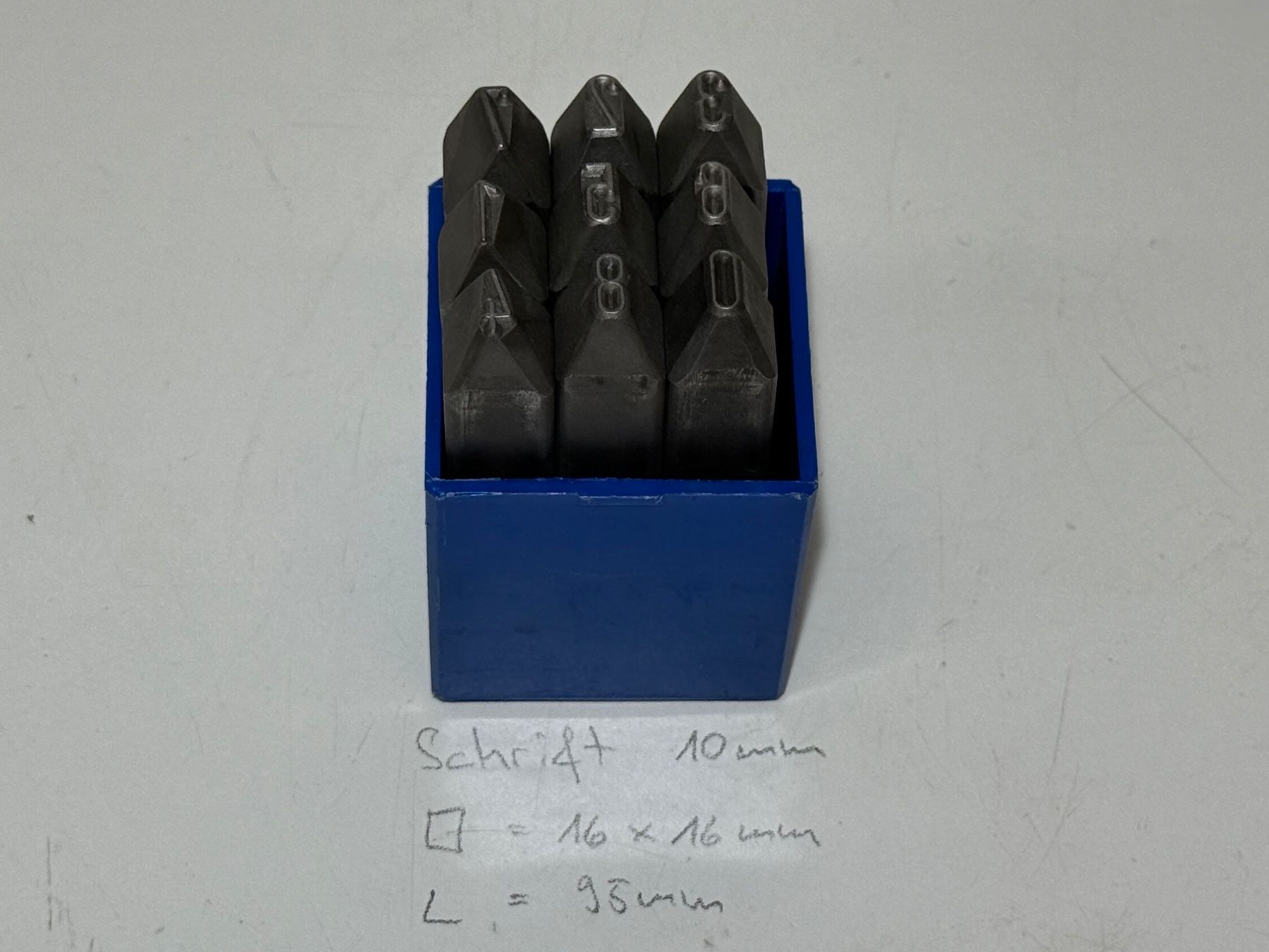 Tutti gli attrezzi: Schlagzahlen 10mm - 0-9 – Usato da Boswil venduto da ABLagerBoswil 6