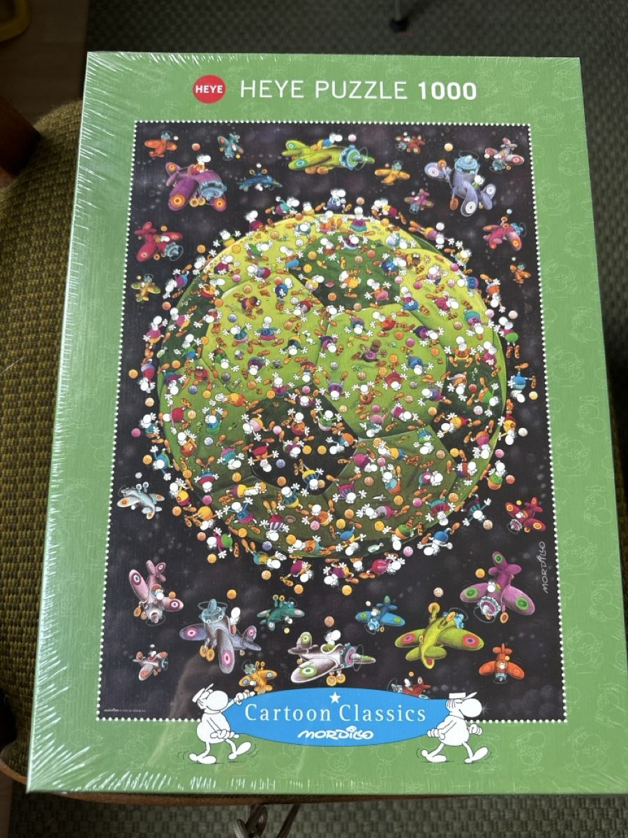 Heye Puzzle: Heye Puzzle 1000 Teile – Nuovo e nell'imballaggio originale da Basel venduto da Marlise015