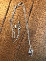 Silberkette, Fatima Hand Kette, Silber 925
