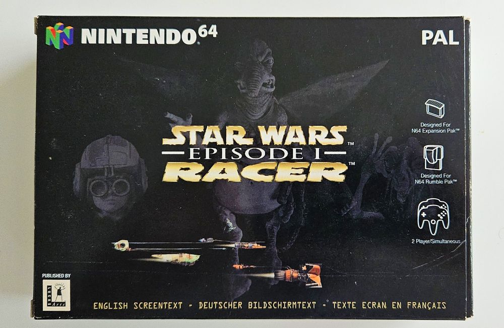 Star Wars Racer Ep. I Sur Nintendo 64 - Édition Japonaise NTSC/J - Occasion