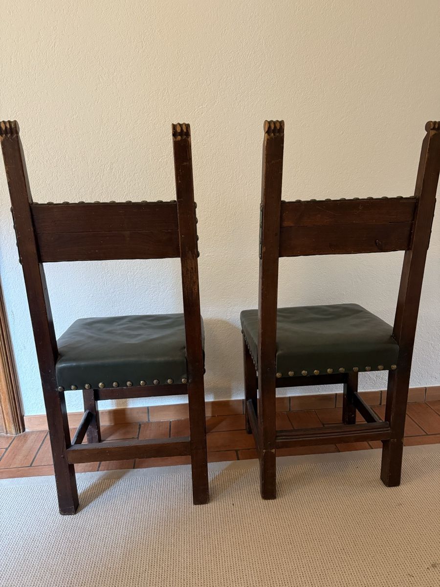 Chaises: Vintage Dark Wood Chairs – D'occasion à Zollikon par Wiesler50 2