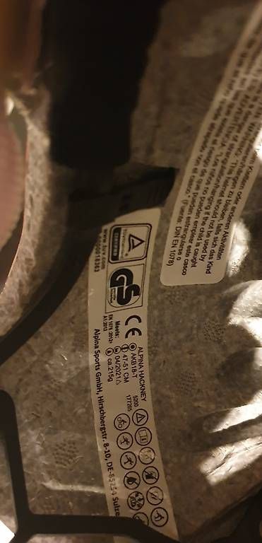 Caschi: Kinder Helm Alpina Mini Maus – Usato da Lausen venduto da ral_sv9t 1
