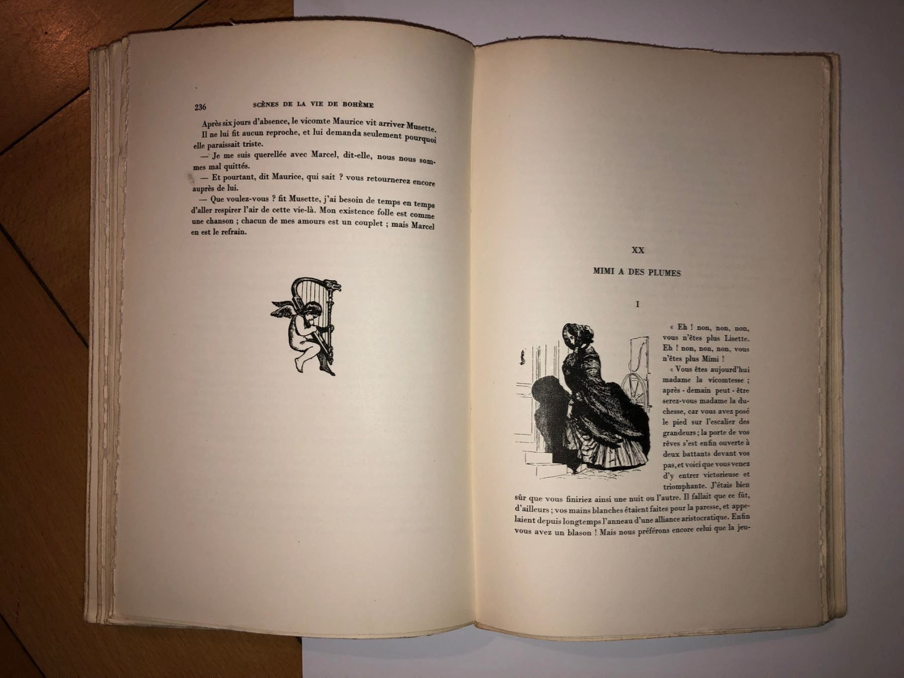 Libri: H. Murger: Scènes de la vie de Bohème. – Usato da Zürich venduto da allp 8
