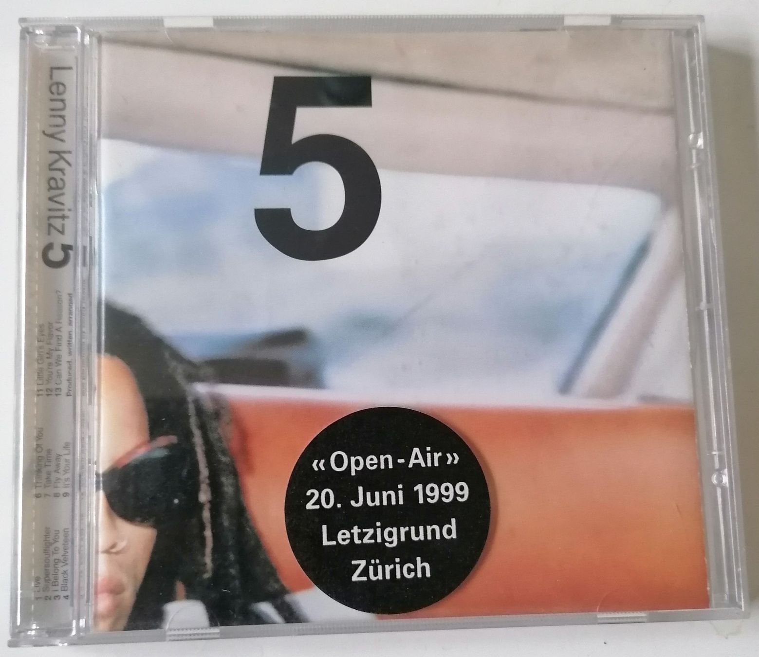 CD: Lenny Kravitz - CD - 5 - five - Hype Sticker – Usato da Oberurnen venduto da mackrokodile