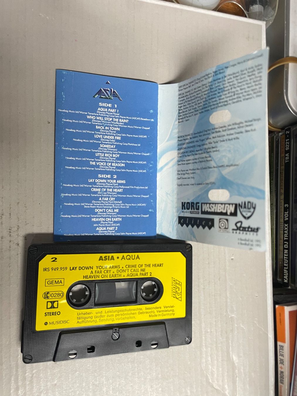 Musicassette: Asia-Aqua – Usato da Muri b. Bern venduto da AdidasCollector 2