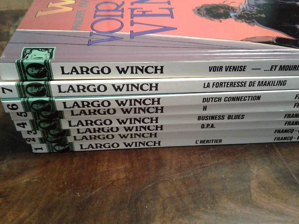 BD: BD Largo Winch – D'occasion à Froideville par super_tramp